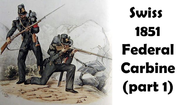 Swiss 1851 Federal Carbine