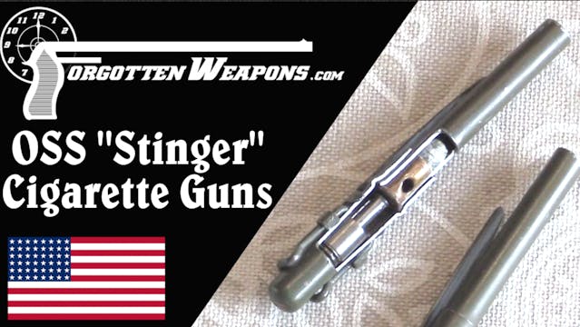 OSS "Stinger" Covert Cigarette Guns