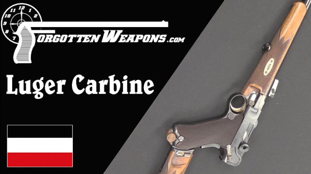 Luger Model 1902 Carbine
