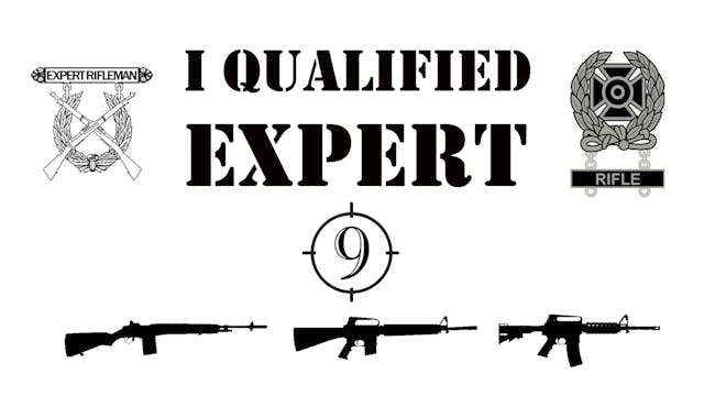 I qualified EXPERT.... what does that...