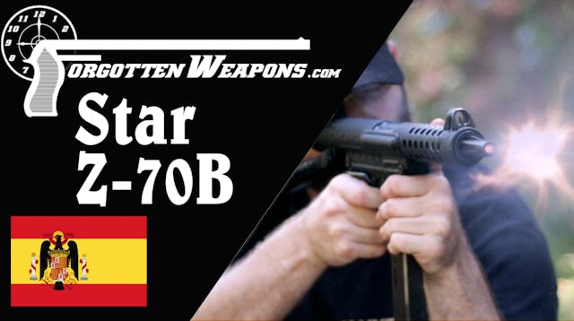 Star Z-70B: Spain's Improved SMG