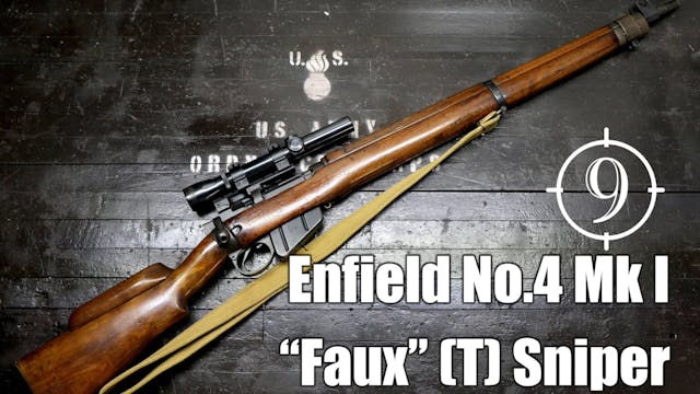 Enfield No.4 (T) Faux WW2 Sniper accu...