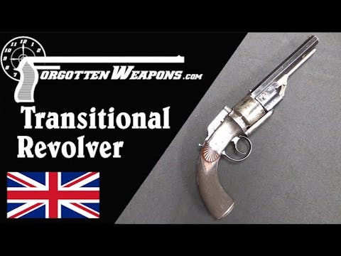 English Transitional Pepperbox Revolver