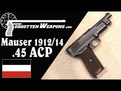 Mauser 1912/14 Development in .45ACP