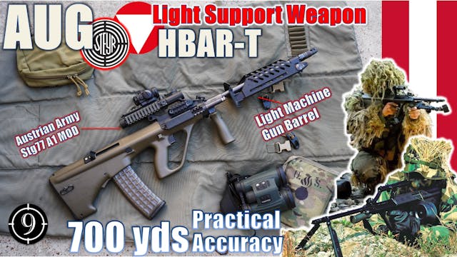 Steyr AUG LMG [HBAR]  to 700yds: Prac...