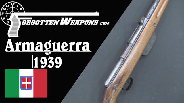 Armaguerra Model 1939 Semiauto Rifle