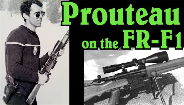 Christian Prouteau on the FR-F1 Rifle