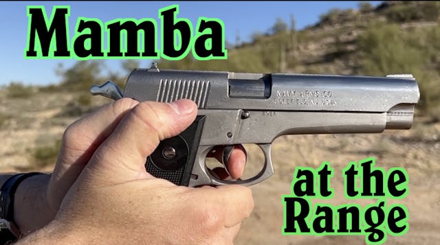 Rhodesian Mamba at the Range: Will it...