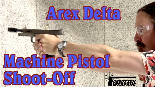 Arex Delta Machine Pistol Shoot-Off!