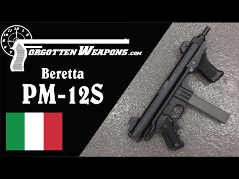 The Beretta PM-12S Submachine Gun