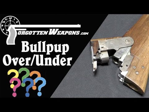 Experimental Bullpup Over/Under Shotg...