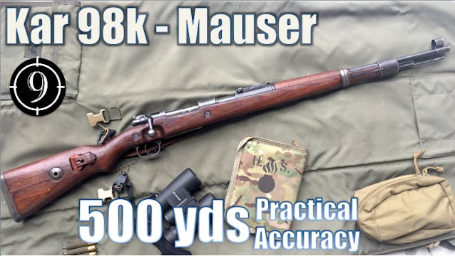 Kar98k Iron Sights to 500yds: Practic...