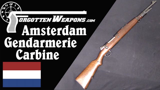 Amsterdam Police Carbine: 8mm Mauser ...