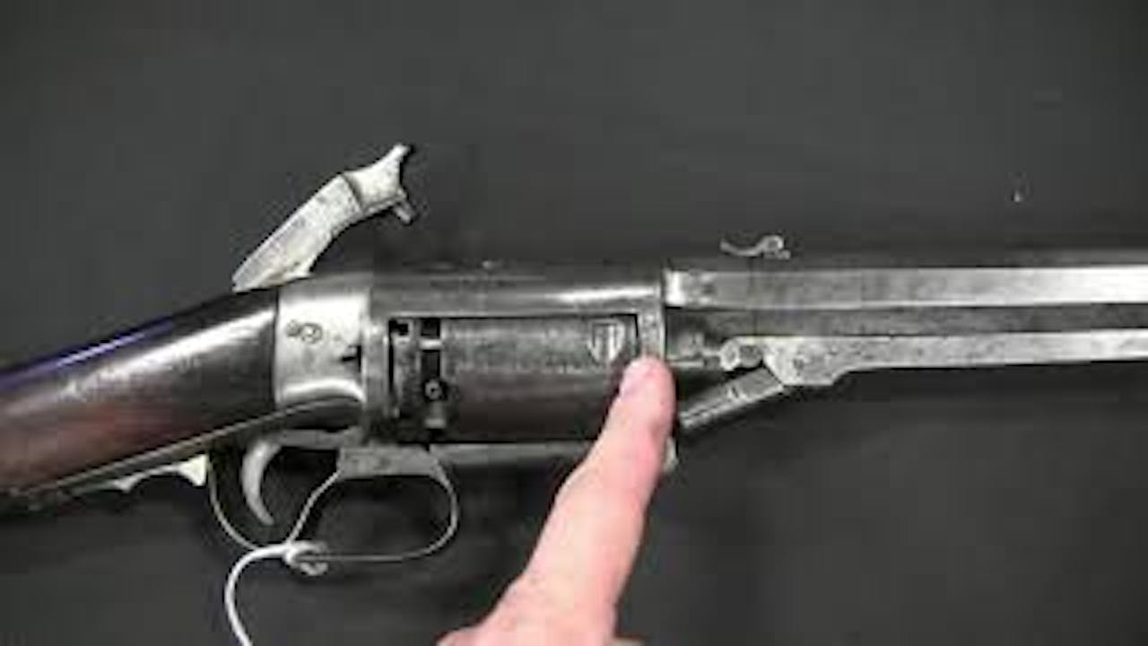 North & Skinner Revolving Rifle - History of Weapons & War