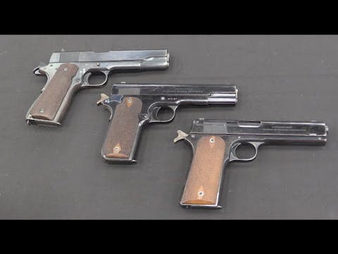 Development of the Model 1911 Pistol