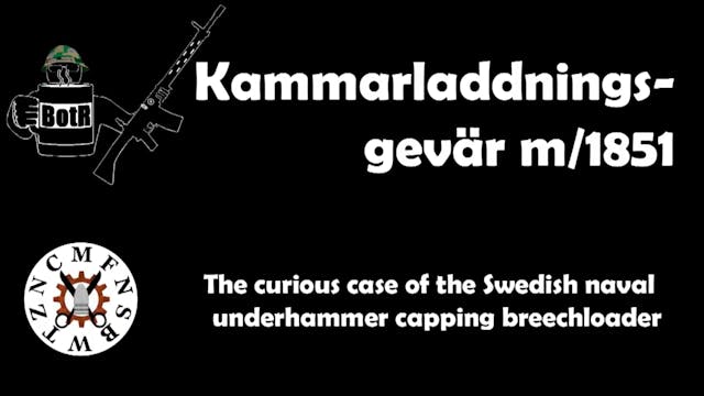 Swedish m/1851 Navy Kammerlader