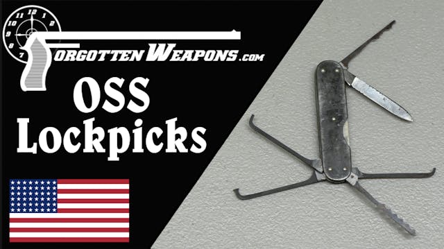 OSS Lockpick Pocketknife for Secret I...