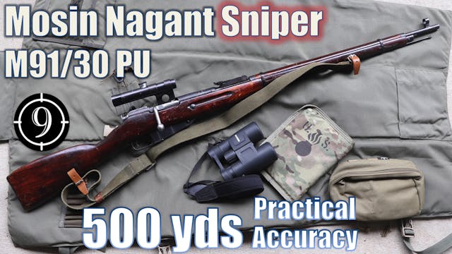 Mosin Nagant M91/30 PU Sniper to 500y...