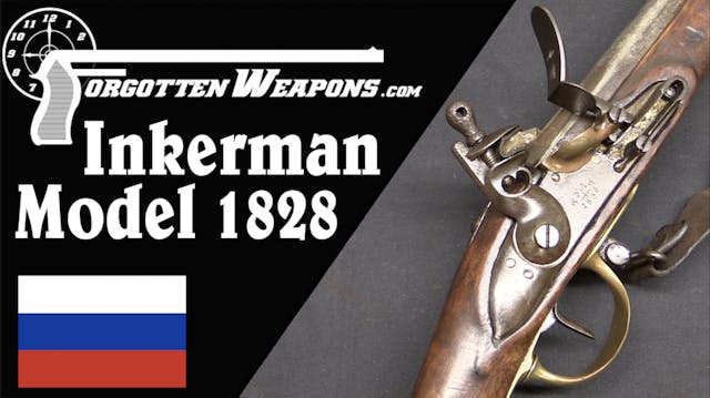 Russian Model 1828 Musket from the Ba...