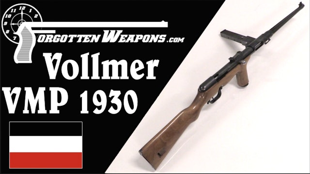 SMG With a Monopod? The Vollmer VMP-1930