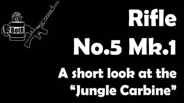 .303 Lee Enfield Rifle No.5: "Jungle ...