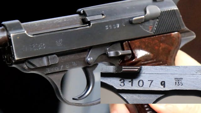 Two "Q" Suffix Mauser P.38's | Unders...