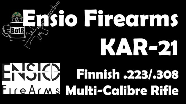 BotR EXCLUSIVE! Ensio Firearms KAR-21...