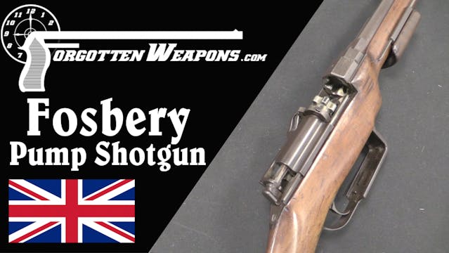 Fosbery's Pump Shotgun: An AR15 Bolt ...