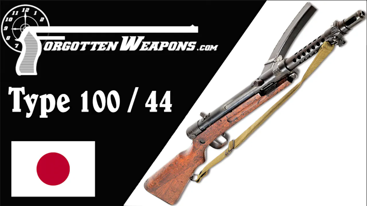 Type 100 / 44 (Late Pattern) Japanese SMG - History of Weapons & War