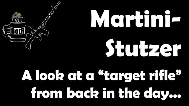 .22lr Martinistutzer: Target Machine ...