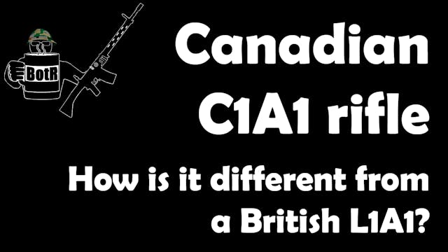 7.62mm C1A1 Canadian FAL, Including A...