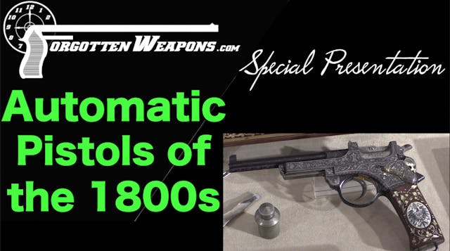 Special Presentation: Semiauto Pistol...