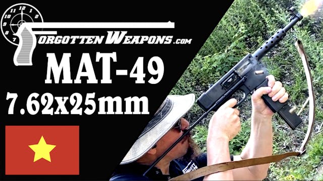 Vietnamese MAT-49 in 7.62mm Tokarev a...