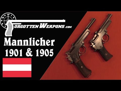 Mannlicher Model 1901 & 1905 Pistols