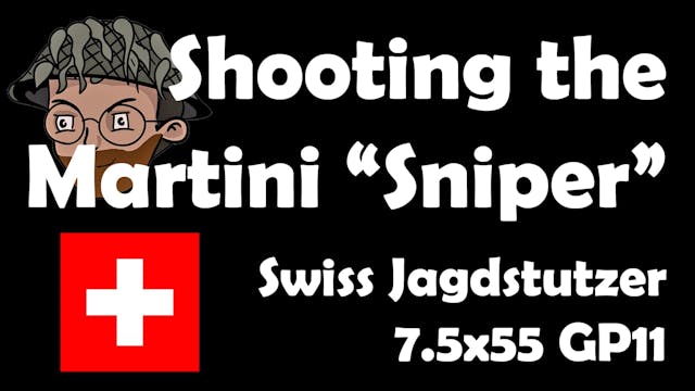 Swiss Martini "Sniper" Jagdstutzer At...