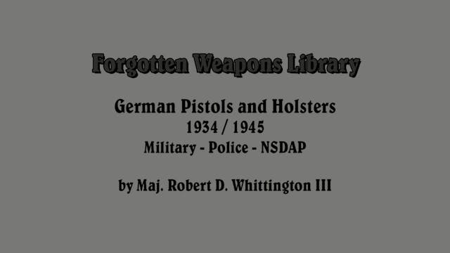 Book Review: German Pistols & Holster...