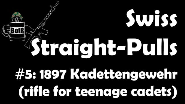 Swiss Straight-Pulls #5: 1897 Kadette...