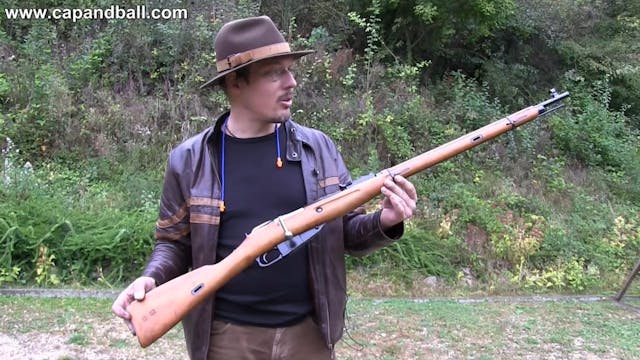 Mosin-Nagant 91/30 rifle in action - ...