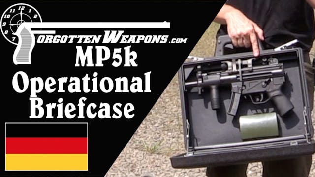 Shooting the H&K MP5K Operational Bri...