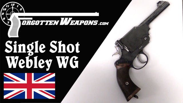 Webley WG Single Shot Not-A-Revolver