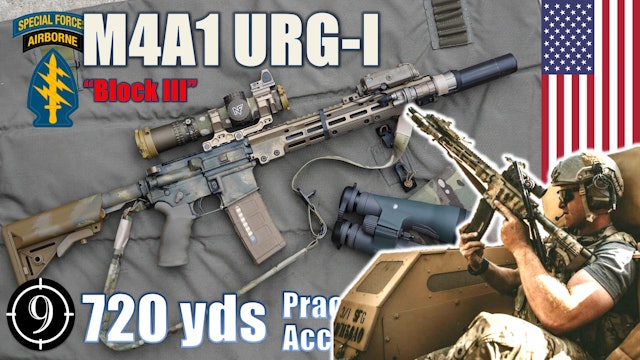 🥇 M4A1 URG-I [SOCOM's "new" rifle - Geissele] to 720yds: Practical Accuracy
