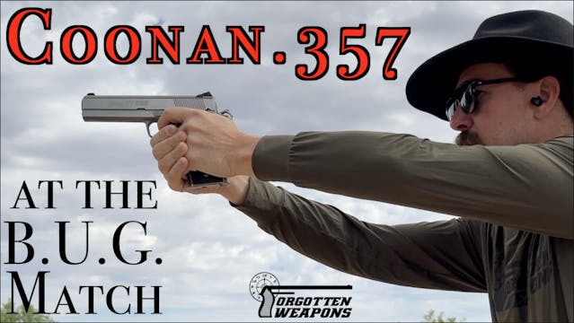 Coonan .357 Magnum at the BUG Match