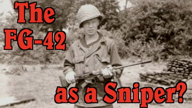 The FG-42 as a Sniper Rifle?