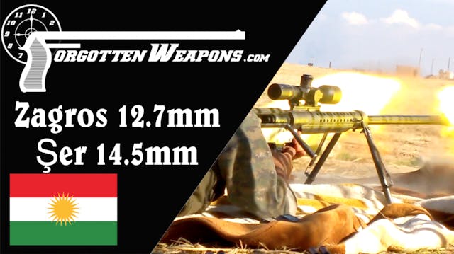 Kurdish 12.7mm Zagros and 14.5mm Şer ...