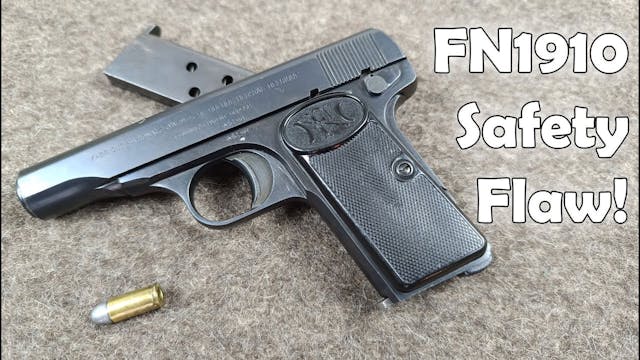 FN1910 Inherent Safety Flaw: Can Be P...