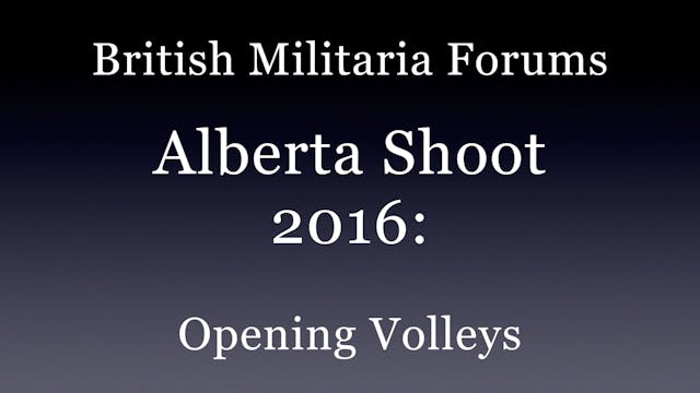The BMF Alberta Shoot 2016 - Opening ...