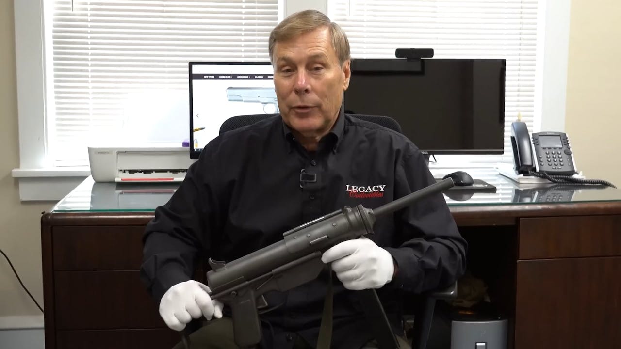 M3 A1 Grease Gun Submachine Gun History of Weapons & War