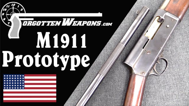 Winchester's Prototype Model 1911 Was...