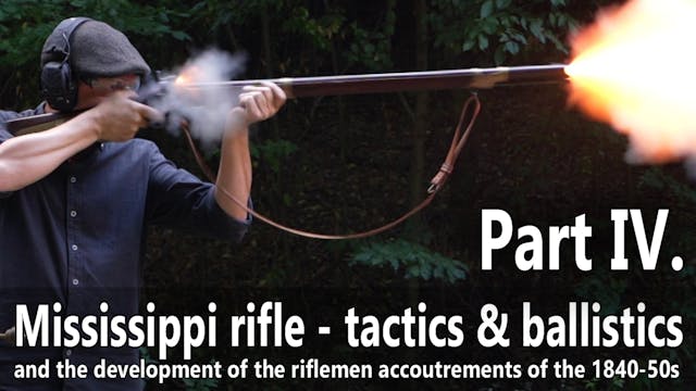 The M1841 Mississippi rifle - tactics...