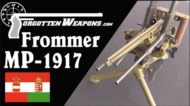 Frommer Pistolen-MG Model 1917: A Cra...